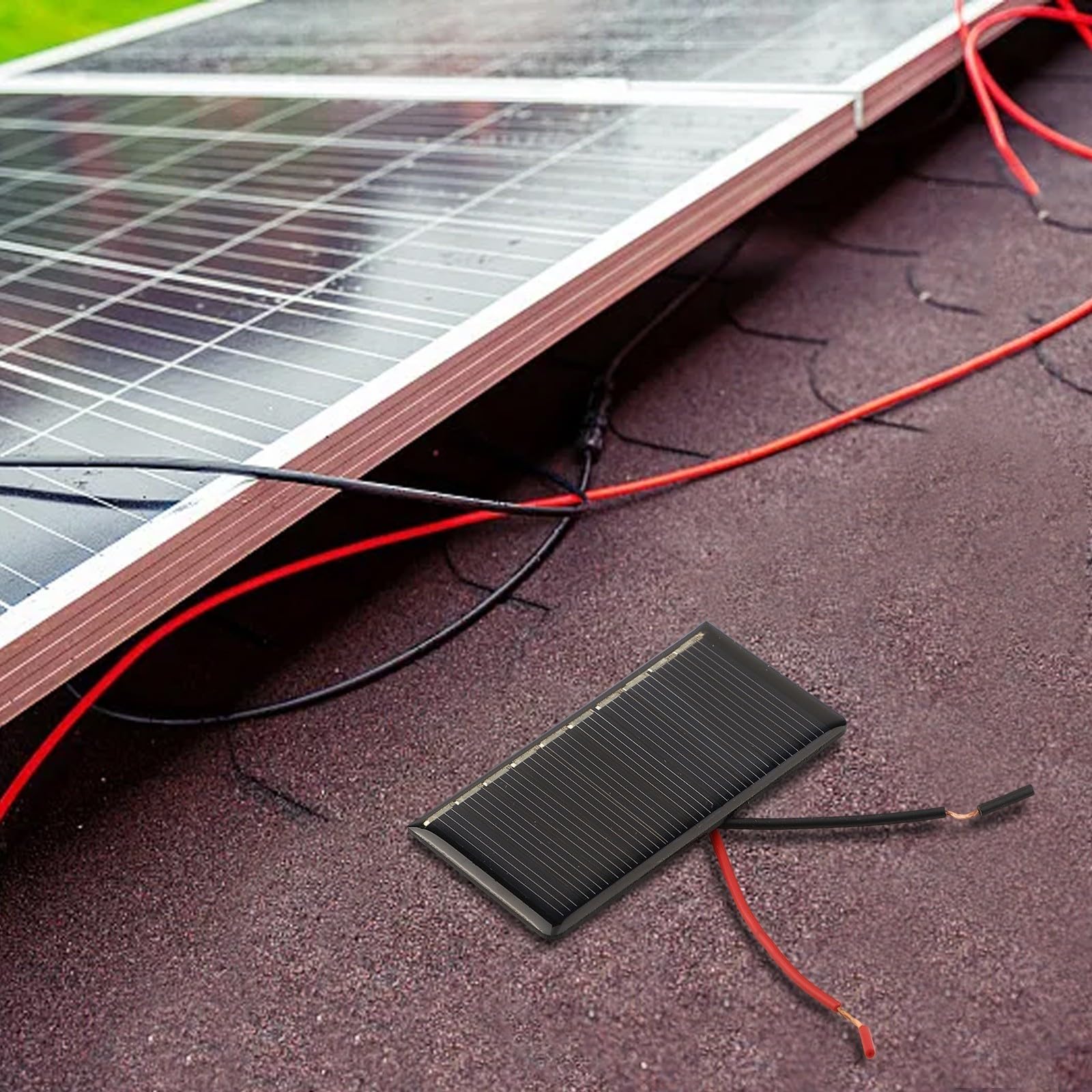 Miniatur-Solarpanel mit 5 V Ausgangsleistung für energieeffiziente Heimwerkeranwendungen (1 Stück)