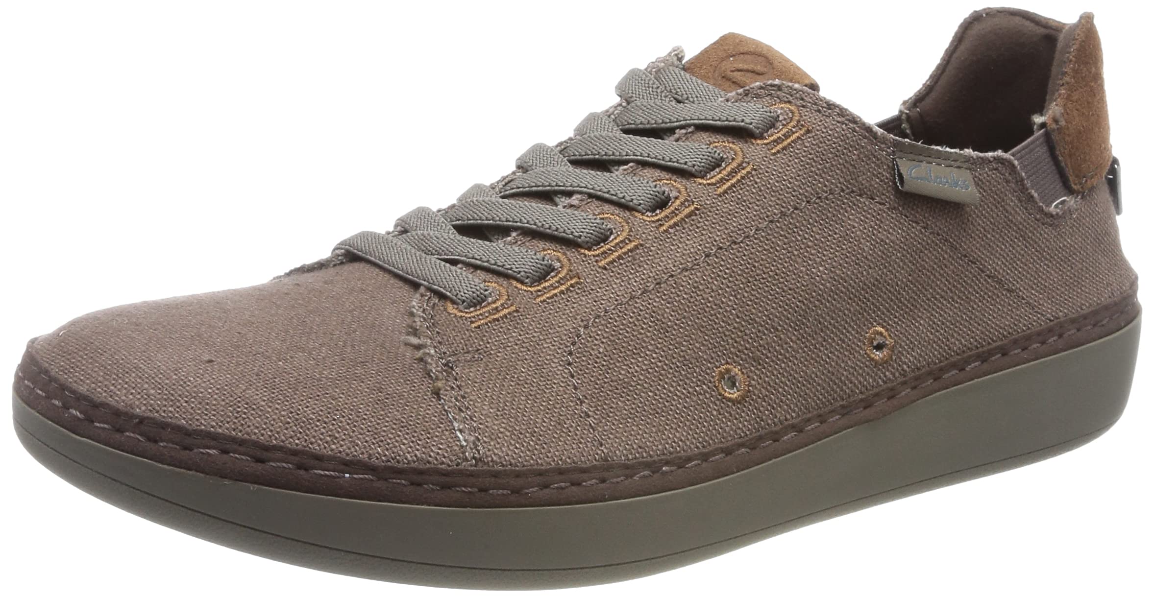 Clarks Encaje Higley Lace, Zapatillas Hombre