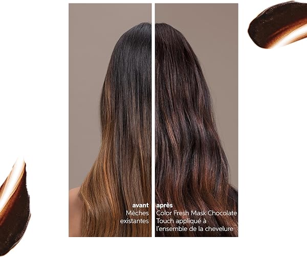 Wella Professionals Color Fresh Mask nuances de blond, châtain, cuivre, brun - Masque coloration temporaire, hydratant zéro dommages - 5