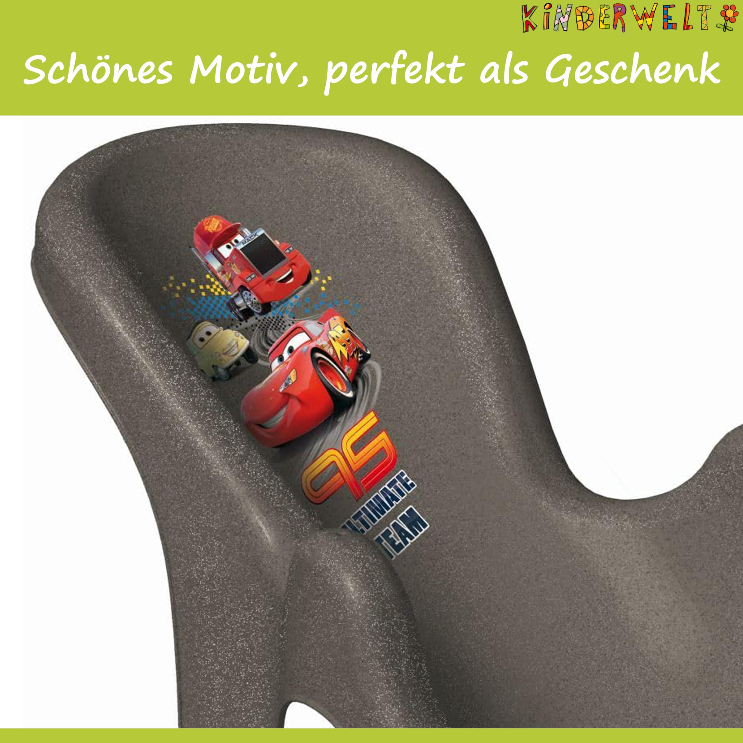 Anatomischer Premium Babybadesitz Disney Cars metallic Badesitz Baby Badewannensitz