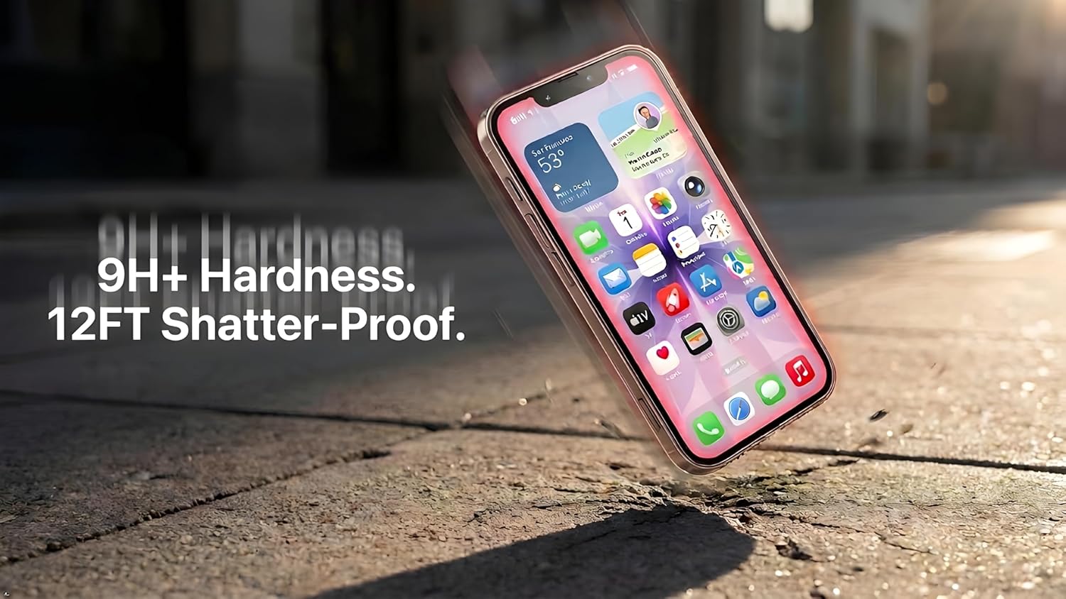 Red Light Converter Screen Protector for [Samsung Galaxy S26 Ultra] - 9H+ Anti-Blue Light Tempered Glass, Eye and Skin Protection, Ultra-Clear Color HD, 12FT Shatter-Proof, Touch Sensitive