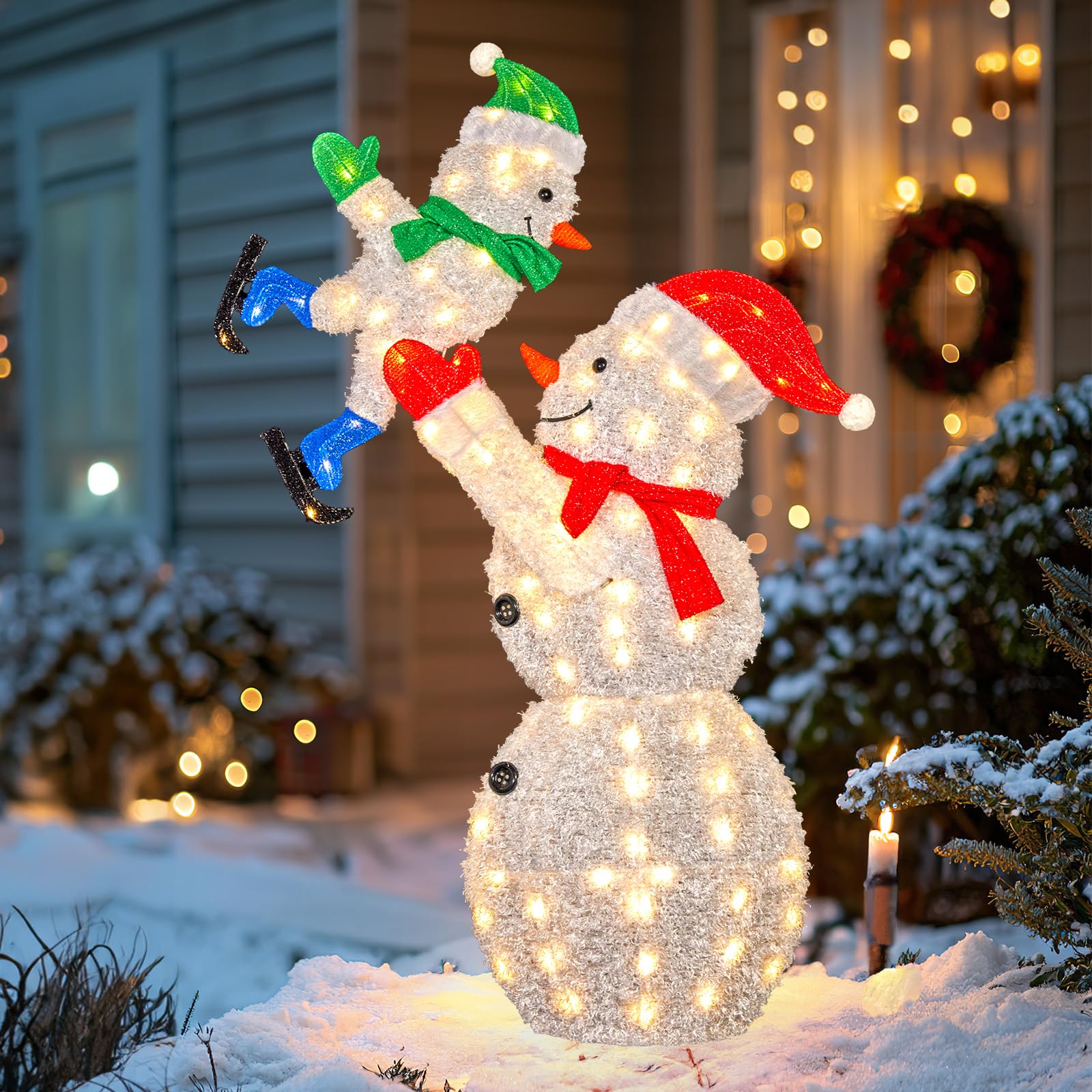 Amazon.com: Brightown Snowman Christmas Decorations Outdoor, 60in