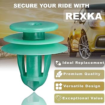 パーツ g r e e n Rexka Rocker Panel Moulding Retainer Clip for Mazda D10E-51-SJ3 CX