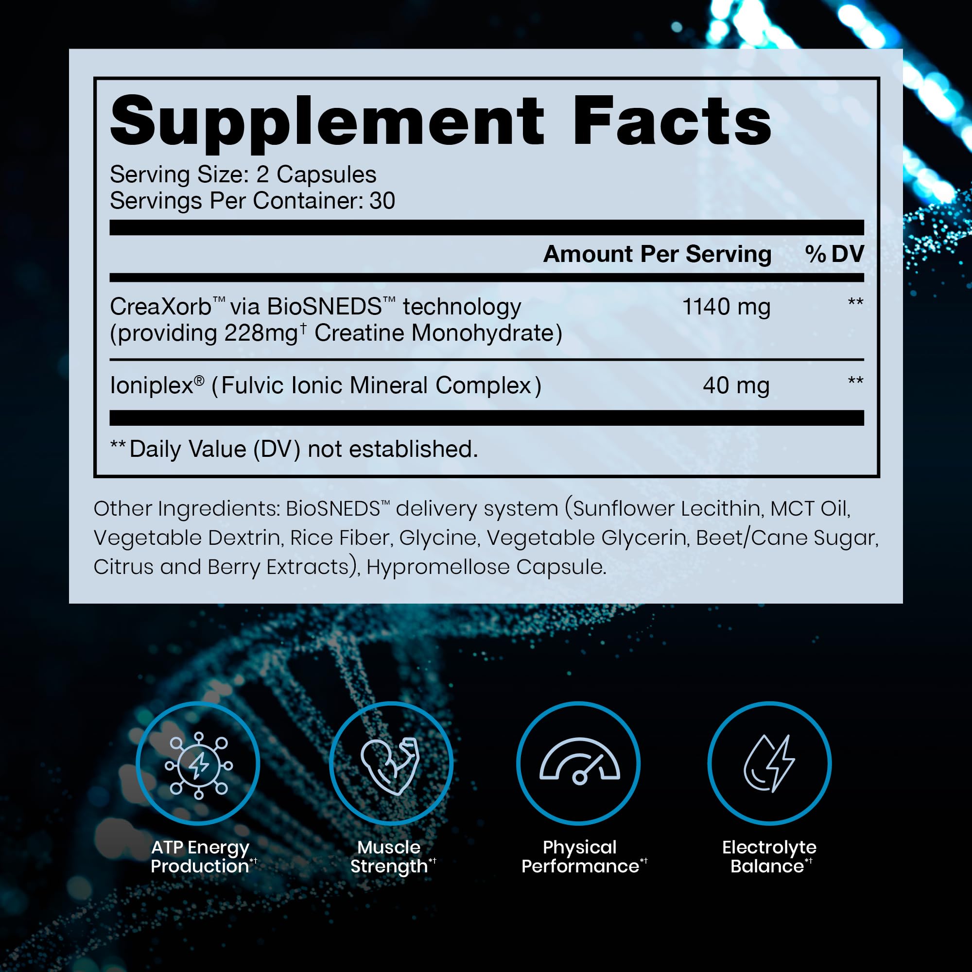 CreAttain Creatine Capsules, CreaXorb & Ioniplex, 60 Veg Capsules — Amazon image 7