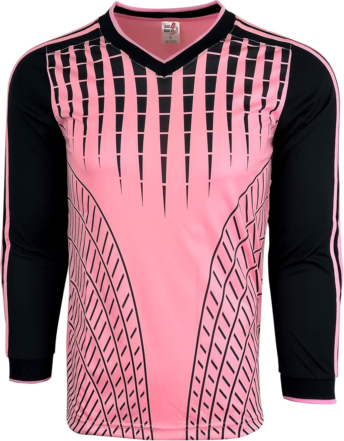 Boy's Goalkeeper Soccer Jersey, Padded Goalie Shirt with Sponge Protector Youth Sizes - Image 2
