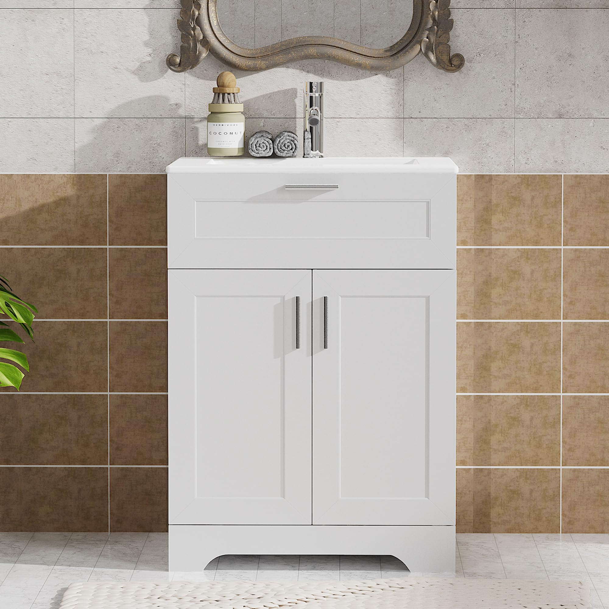 YOCONYO 24 Bathroom Vanity