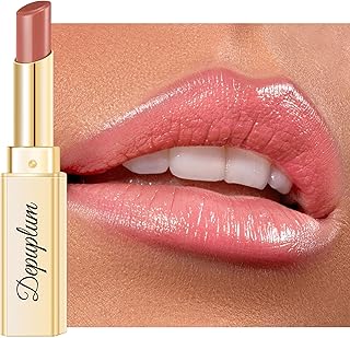 Depuplum Lápiz labial rosa nude para mujer, h...
