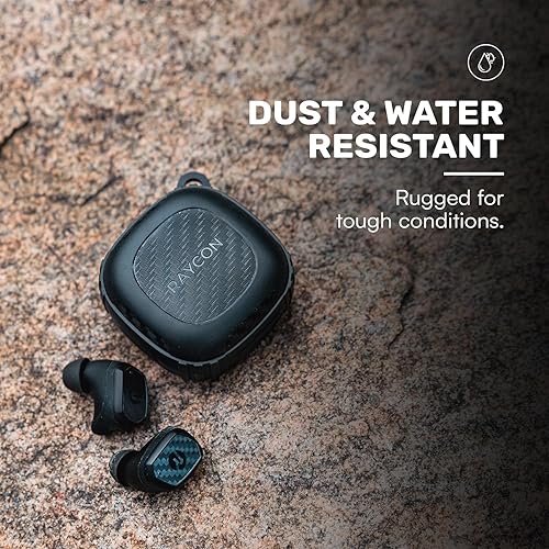 Miniatura 7 de Raycon Impact - Auriculares de grado militar, resistentes a los impactos, IP67 Bluetooth con sonido estéreo, 90 horas de duración de la batería,
