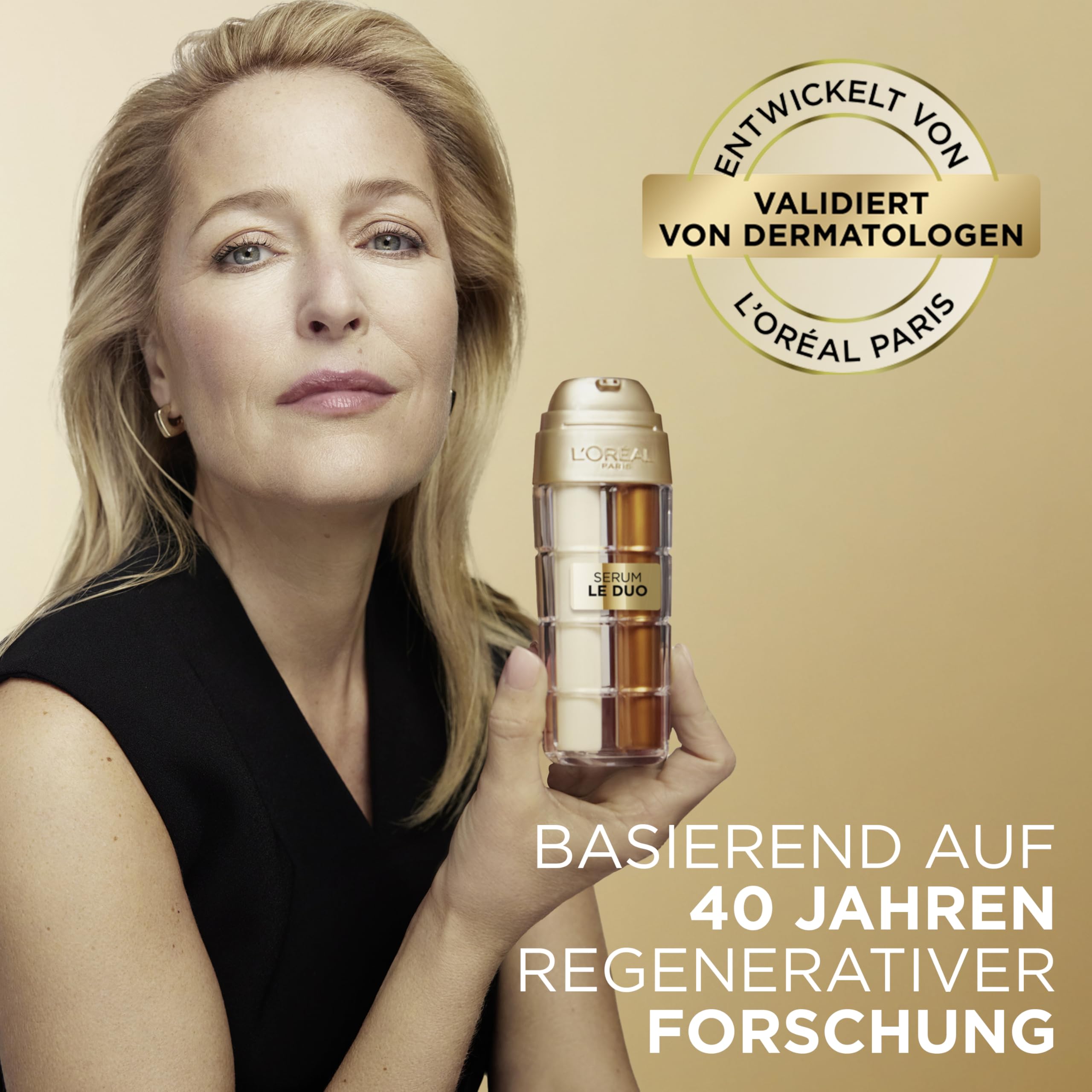 L'Oréal Paris Age Perfect Anti-Aging Routine Serum Le Duo & Zell-Renaissance Tagespflege Geschenkset 30 ml 50ml