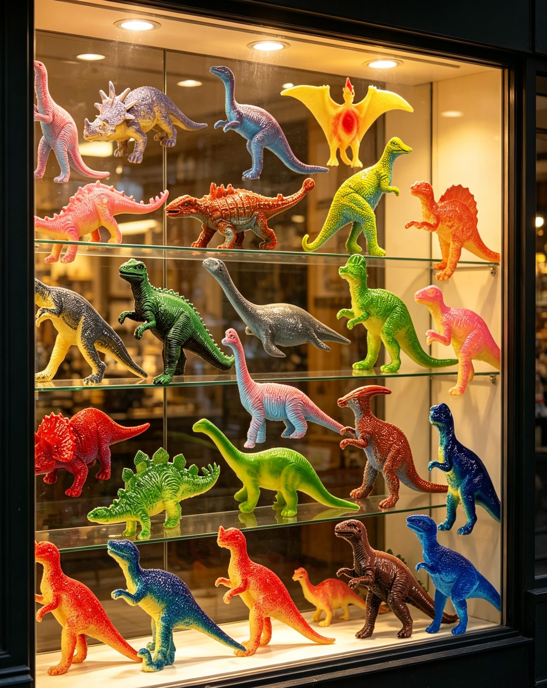 iZoeL Calendario Avvento Dinosauri Calendario Avvento 2026 Regalo Natale Dinosauro Modello, Regali di Natale per Dinosauri/Soprammobili Appassionati Collezionisti