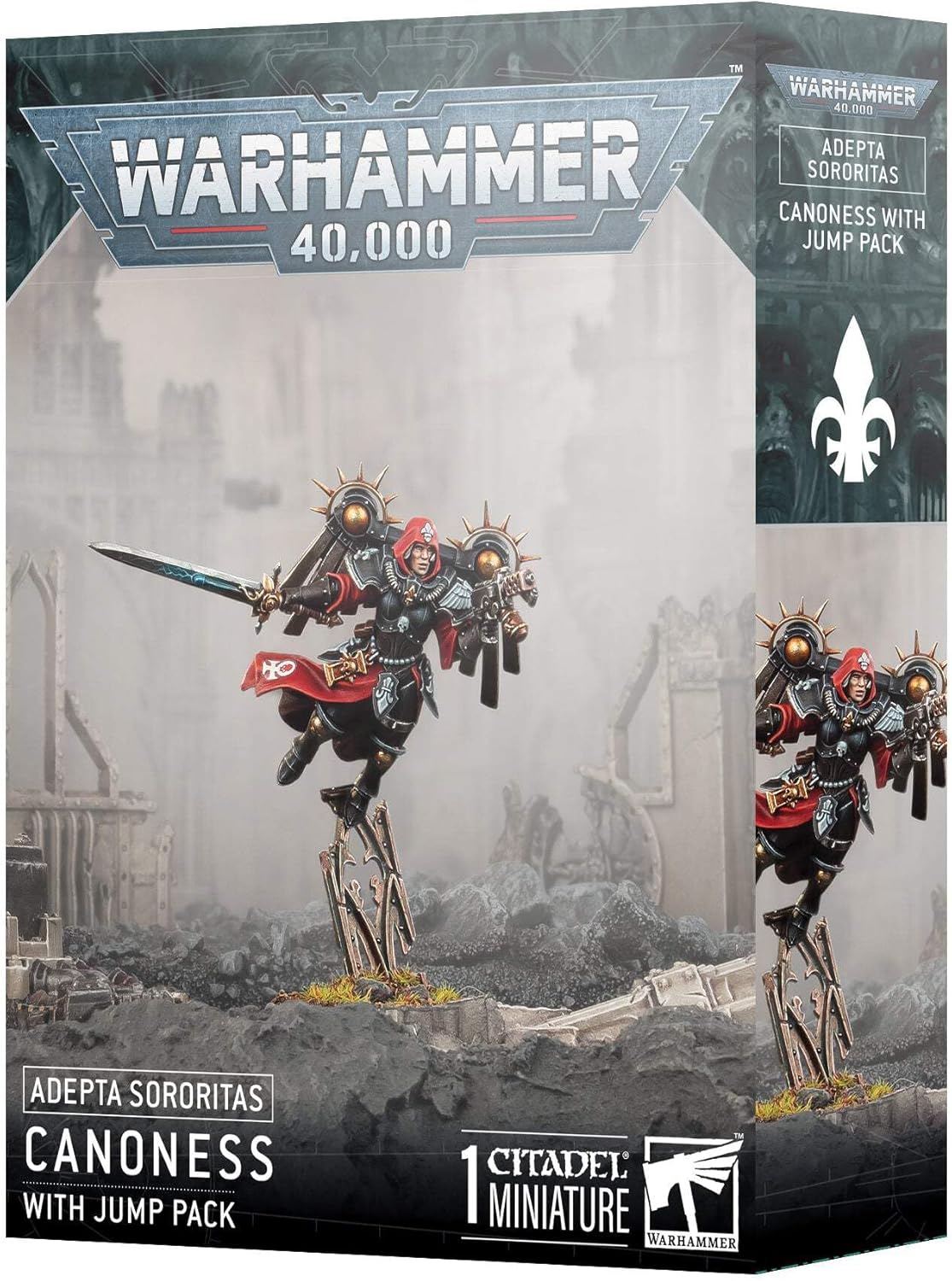 Games Workshop Warhammer: ADEPTA SORORITAS: Canoness W/Jump Pack