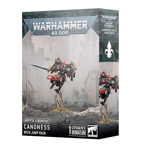 Games Workshop Warhammer 40K Adepta Sororitas: Canoness W/Jump Pack
