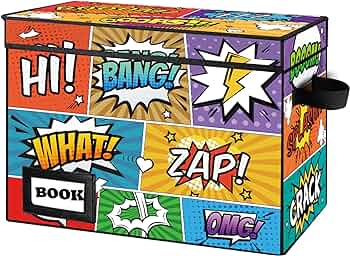 Amazon.com: YNSZAS Comic Book Storage Box, 15.8