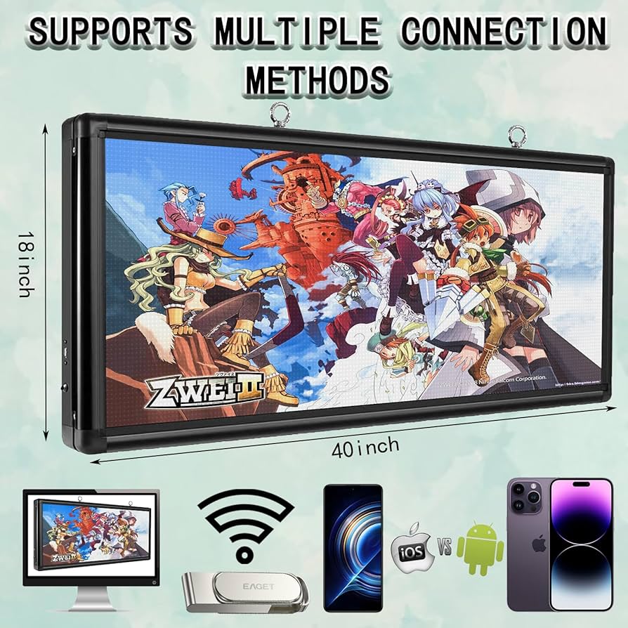 Amazon.com: P6 Outdoor LED Business Sign 40