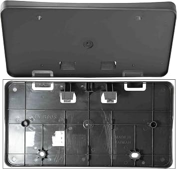 APDTY 52114-06160 License Plate Plastic Frame Holder Bracket