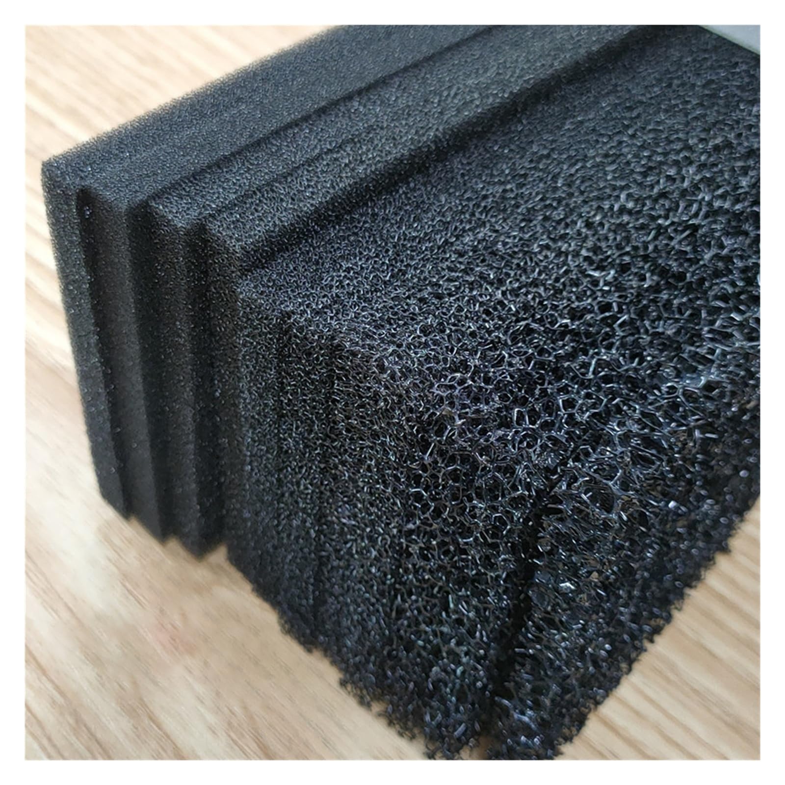 Zuschneidbarer Aquarium-Filter, Baumwolle, biologisches Aquarium-Filtermaterial, Wasserreinigungsschwamm, 15, 25, 35, 50 PPI, hohe Dichte (100 x 50 x 2 cm, 50 PPI)