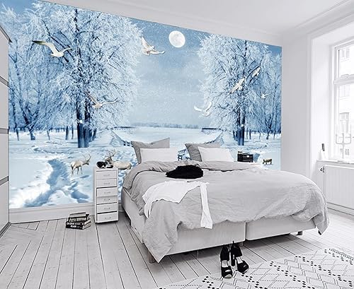 Vista 5 de Murales de pared de tamaño personalizado, paisaje nocturno de la ciudad de Dubai, murales de pared autoadhesivos extraíbles para despegar y pegar