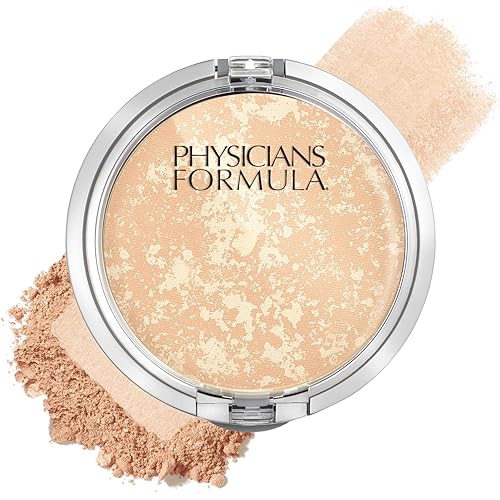 Physicians Formula Mineral Wear Talc-Free Face Powder, Light Coverage Mineral Makeup for Sensitive Skin – Translucent