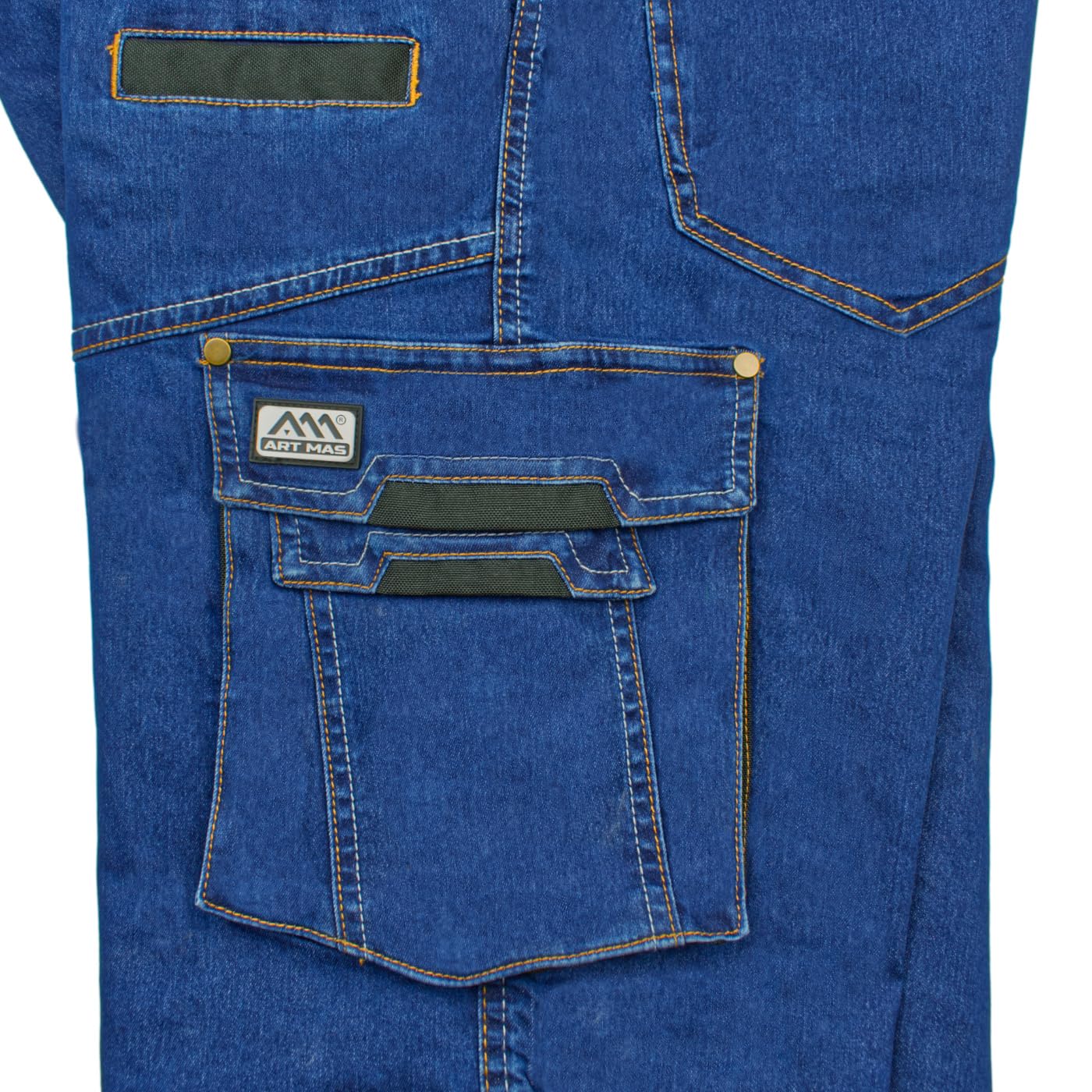 COLEMANN Pantalones cortos de trabajo para hombre 12 bolsillos 265 g/m² elásticos resistentes