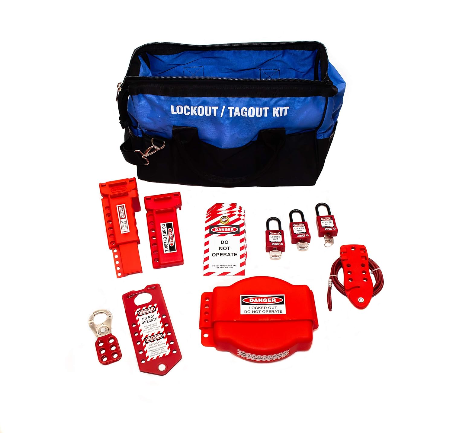 Zing Green Products 7674 Valve Lockout Bag Kit