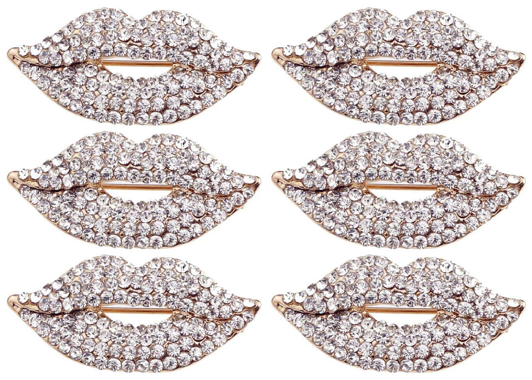 Cameo Brooch Vintage Silver Tone Lady Portrait Brooch Pins for Women Victorian Jewelry Crystal Rhinestone Brooches for Hat Scarf Collar Lapel Handbags