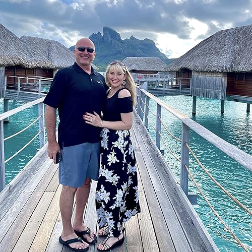 Miniatura 3 de STYLEWORD - Vestidos largos de verano para mujer con hombros descubiertos y bolsillo