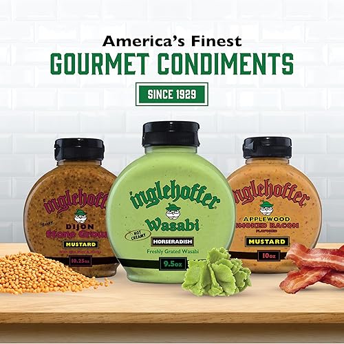 Miniatura 6 de Inglehoffer Wasabi rábano picante, botella para apretar de 9.5 onzas