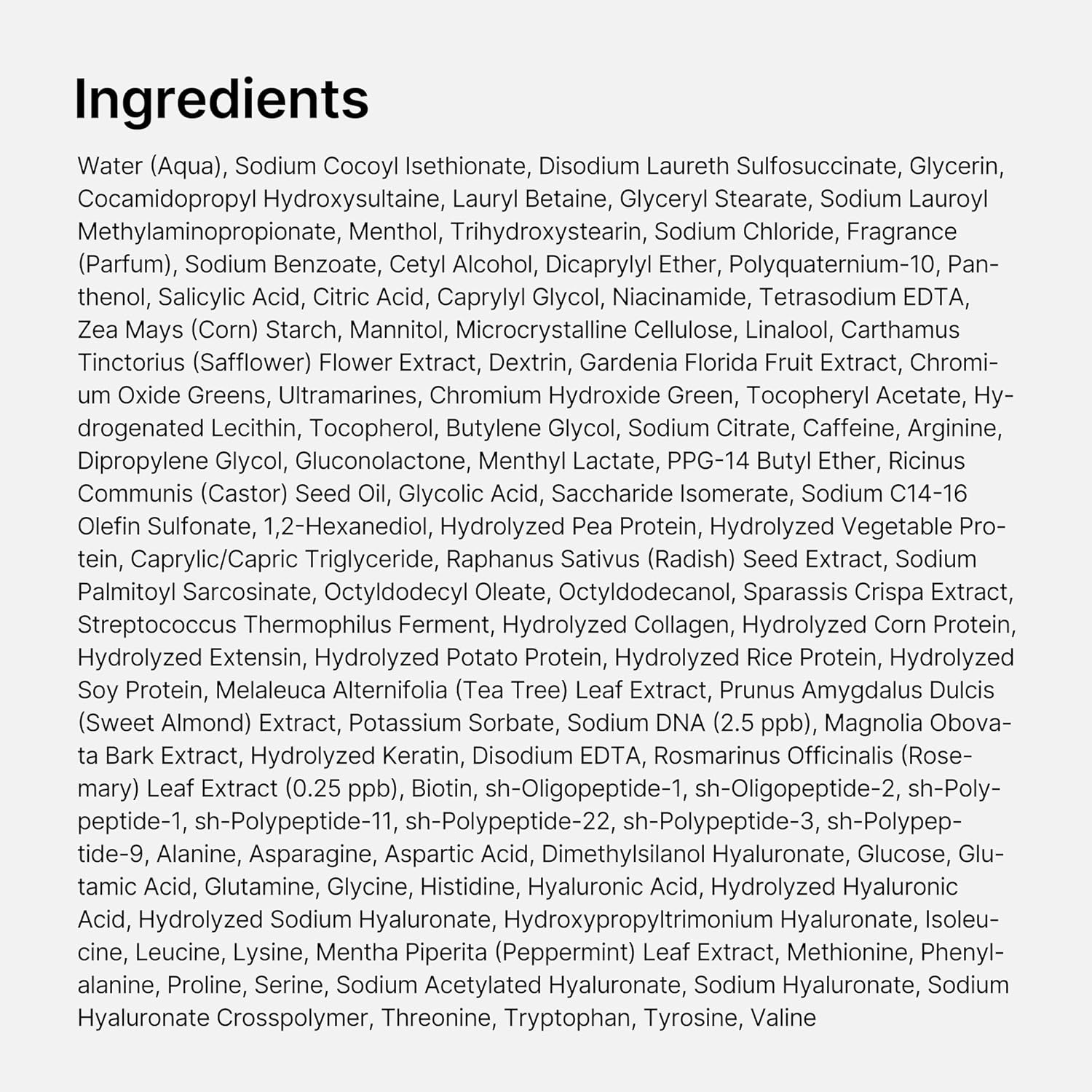 medicube Rosemary PDRN Clarifying Shampoo | Refreshing, Nourishing Care for Fine, Weak-Looking Hair | Amino Acid for Strengthening & Nourishing Formula | Korean Hair Care, 13.52 fl.oz - Image 8