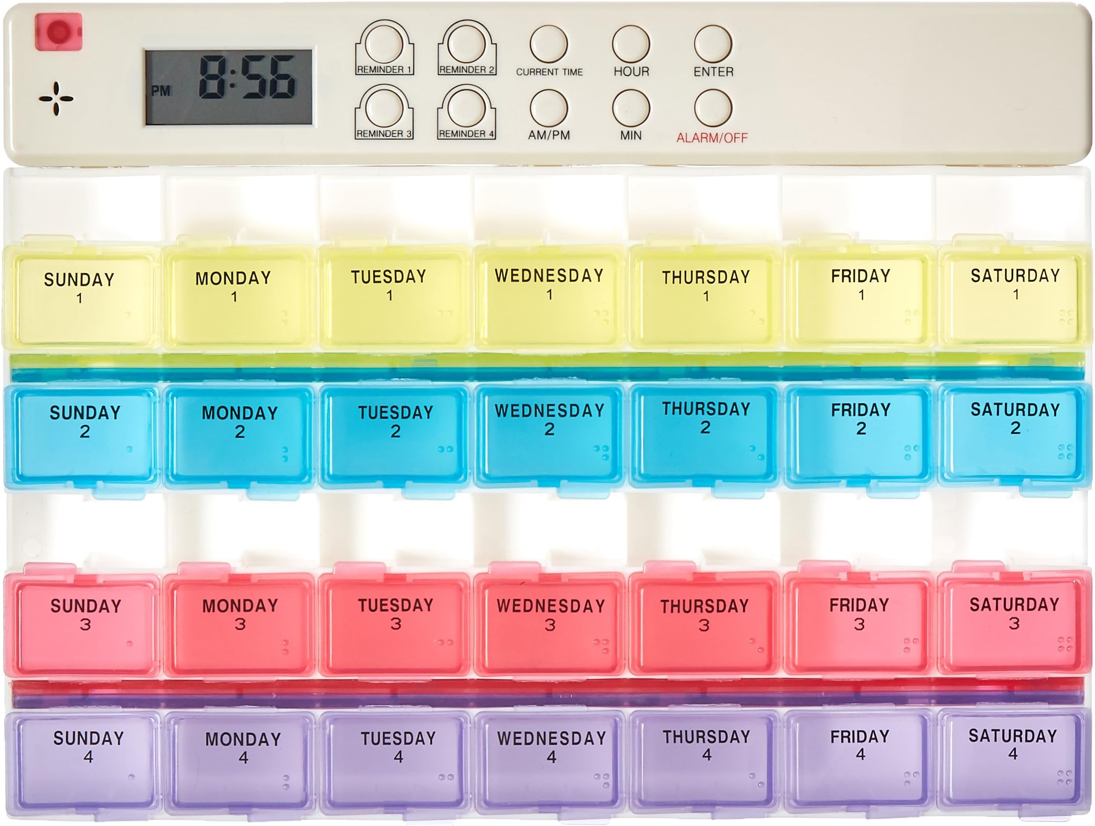 Alarm Clock Pill Box