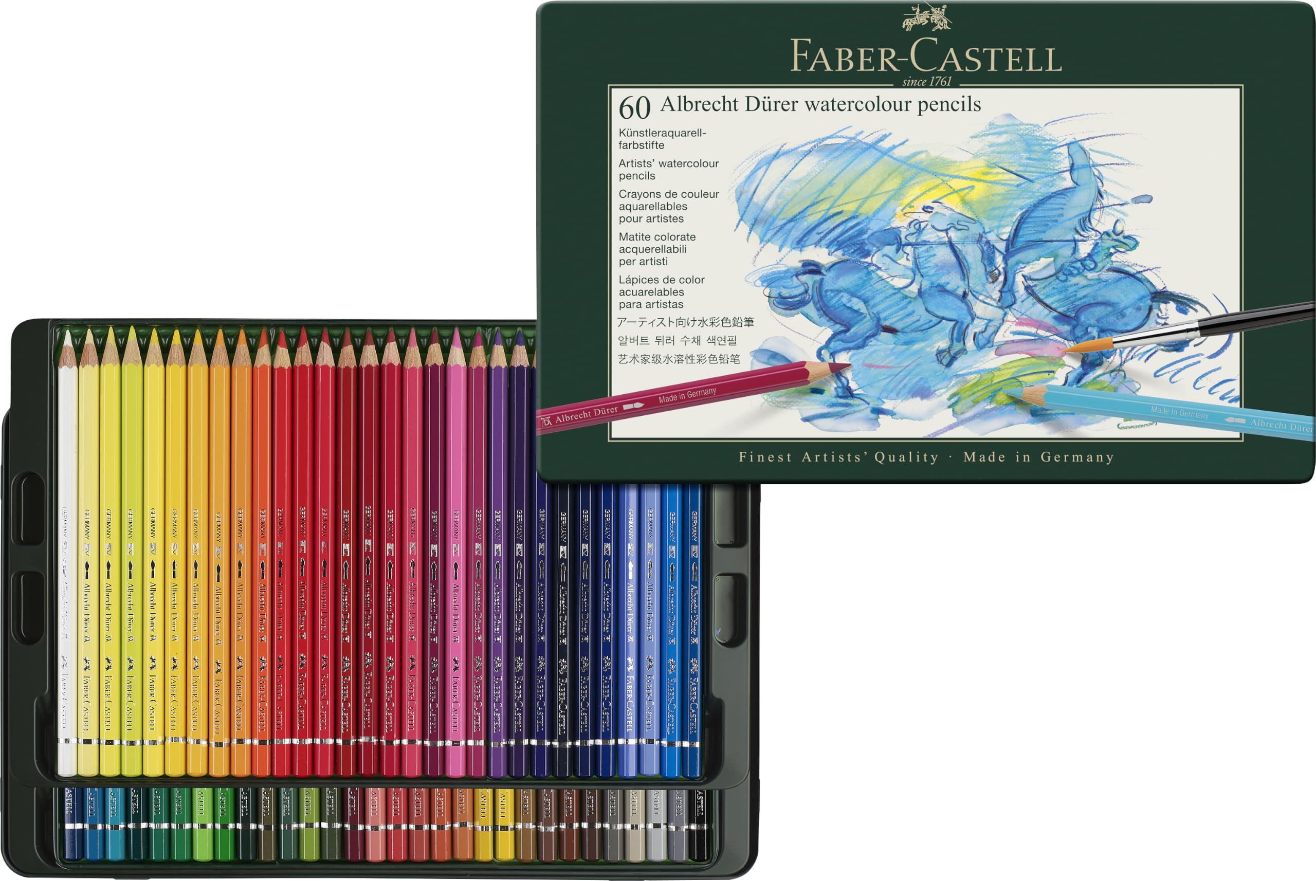 Albrecht Dürer® Artists' Watercolor Pencils - Tin of 60