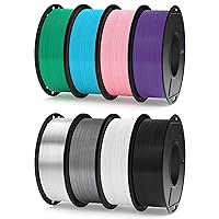 Vista 23 de ELEGOO Filamento PLA 1.75mm Negro 2KG, Filamento para Impresora 3D con Precisión Dimensional +/- 0.02mm, Paquete de 2 Carretes de 1KG (2.2lbs)