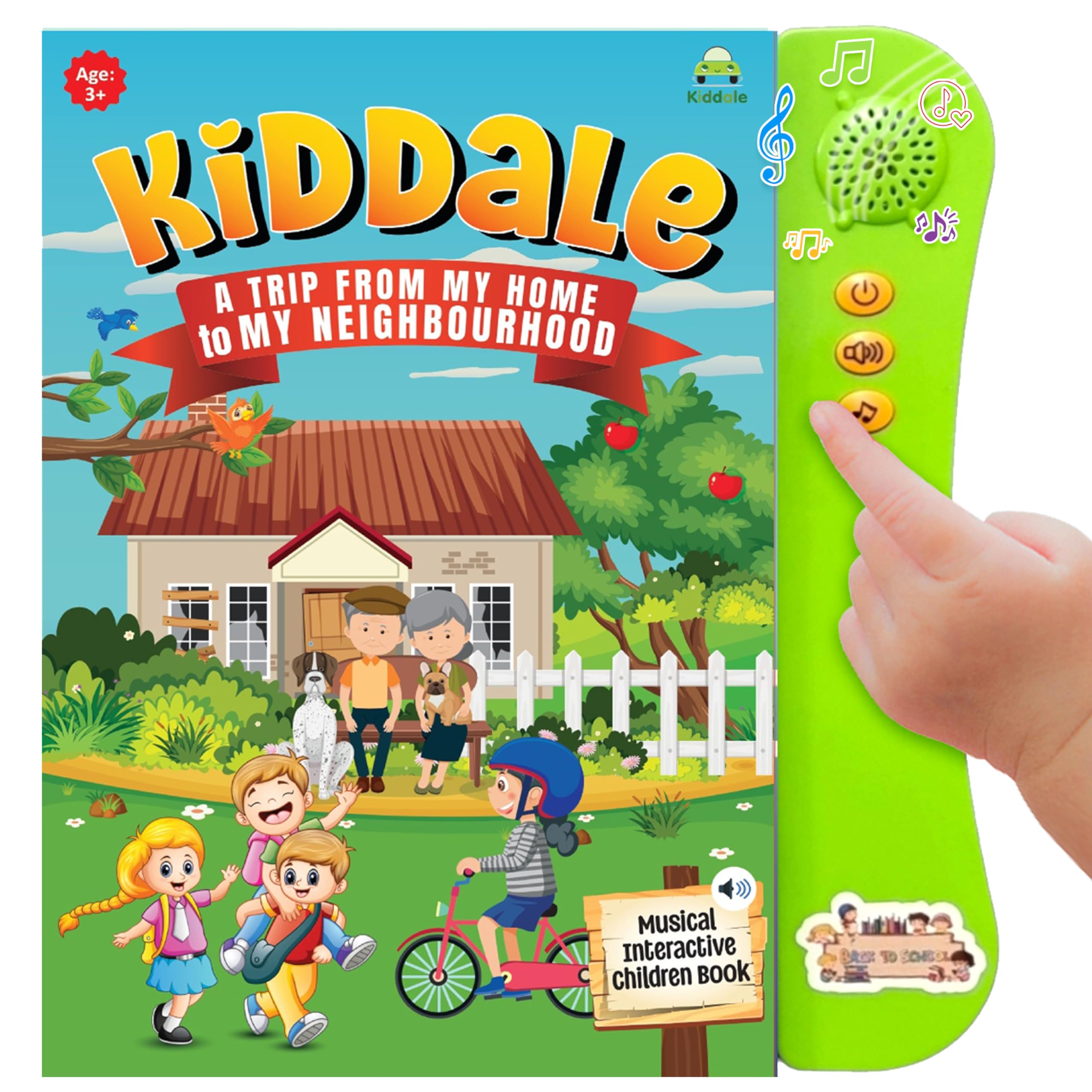 Kiddale Interactive Sound Book to Boost Vocabulary, Sight Words and Sentences with Audio Stories (B07SSYN3DH) Amazon Price History, Amazon Price Tracker