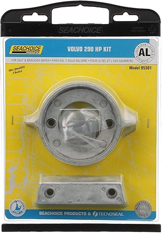 Miniatura 2 de Seachoice Kit de ánodos, Volvo 290hp, aluminio, libre de cadmio, respetuoso con el medio ambiente