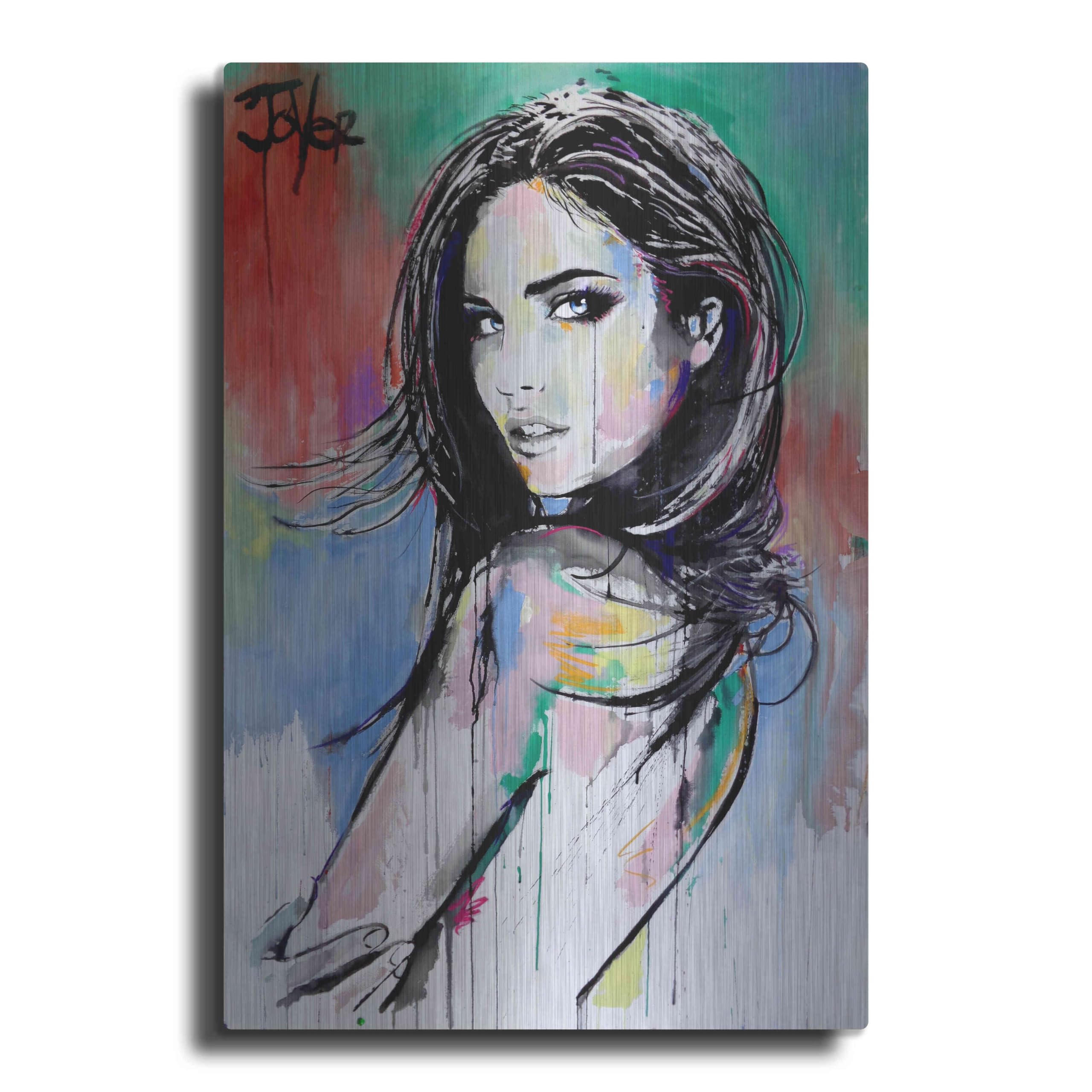 'Here There Everywhere' by Loui Jover, Metal Wall Art, 12"x16"