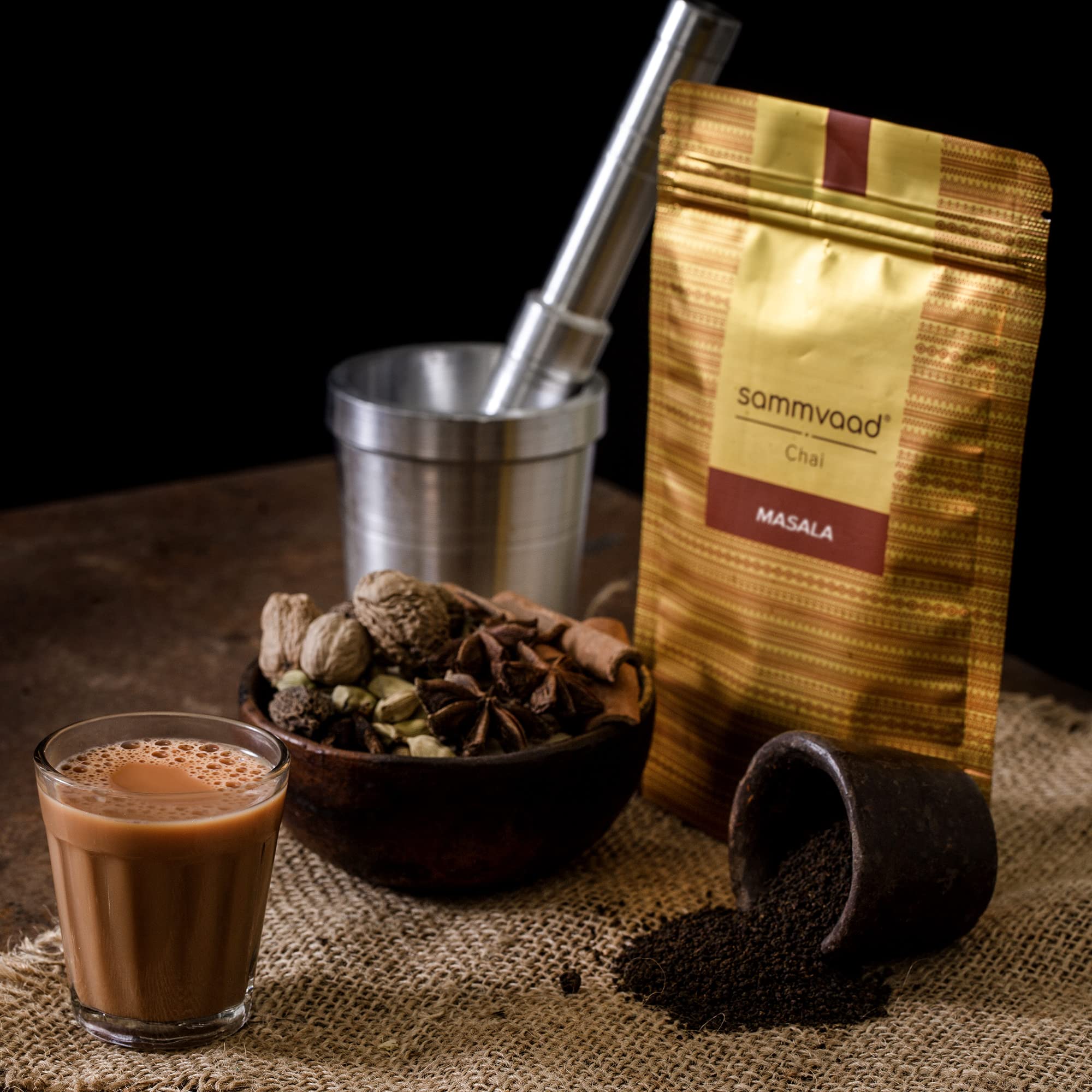Buy Sammvaad Masala Chai 250 Grams I Your Everyday Cup Kadak Masala