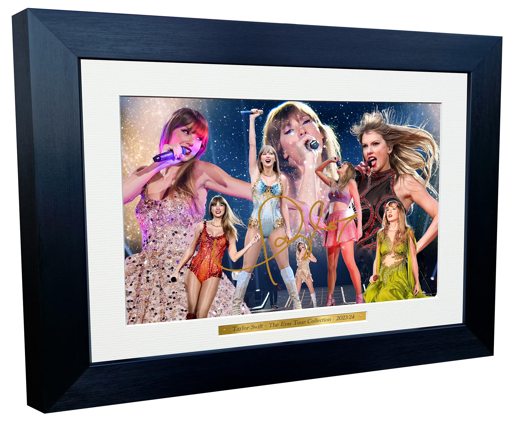 Kitbags & Lockers 12x8 A4 Signed Swift The Tour Collection 2024 Singer Popstar Music Autographed Photo Photograph Picture Frame Poster Gift