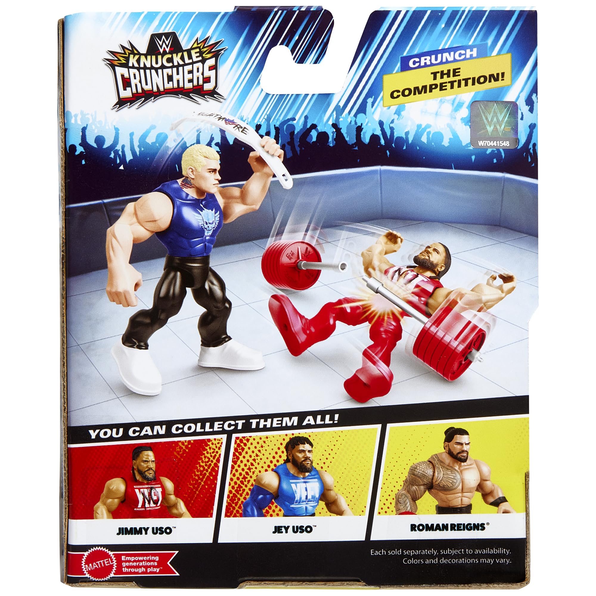 ドジ郎】 WWE カクタスジャック&テリー2体セット ドジ郎】 WWE