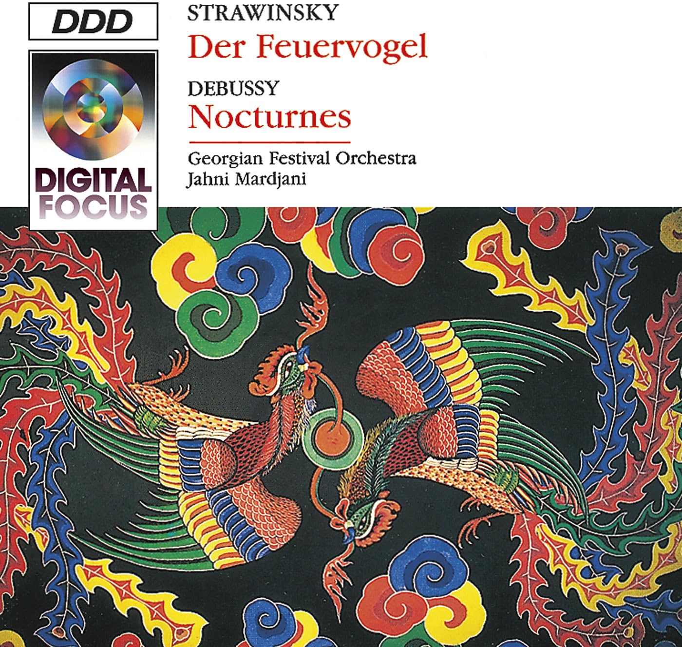 Firebird / Nocturnes [Audio CD] Tbilisi Festival Choir; Claude Debussy; Igor Stravinsky; Jahni Mardjani and Georgian Festival Orchestra