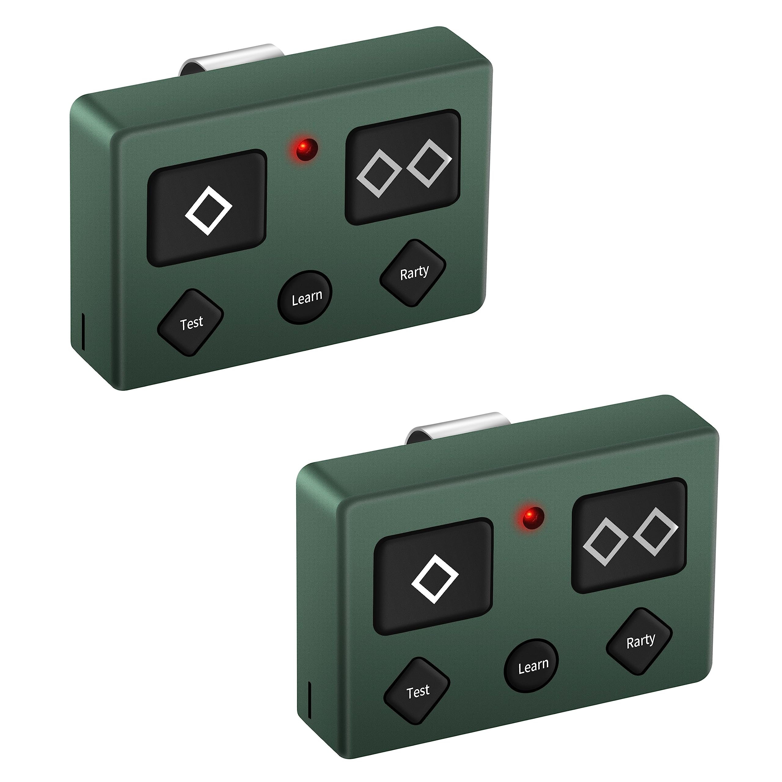 AXP1/AXS1 Lot de 2 télécommandes émetteurs 5 boutons Vert