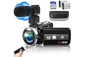 Heegomn 4K IR Night Vision Video Camera Camcorder for Youtube