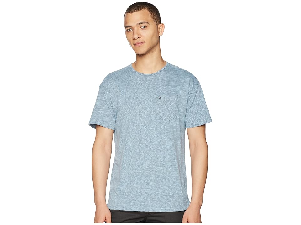 

Hurley Dri-Fit Lagos Port Short Sleeve (Ocean Bliss) Men's Clothing
