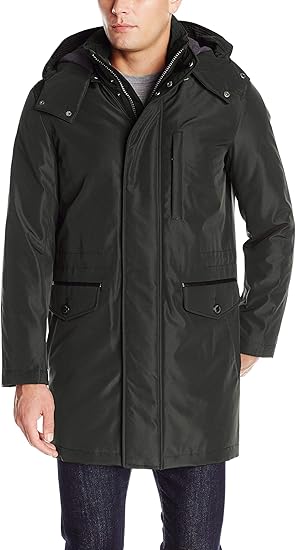Cole haan men's bonded car coat parka Clearance