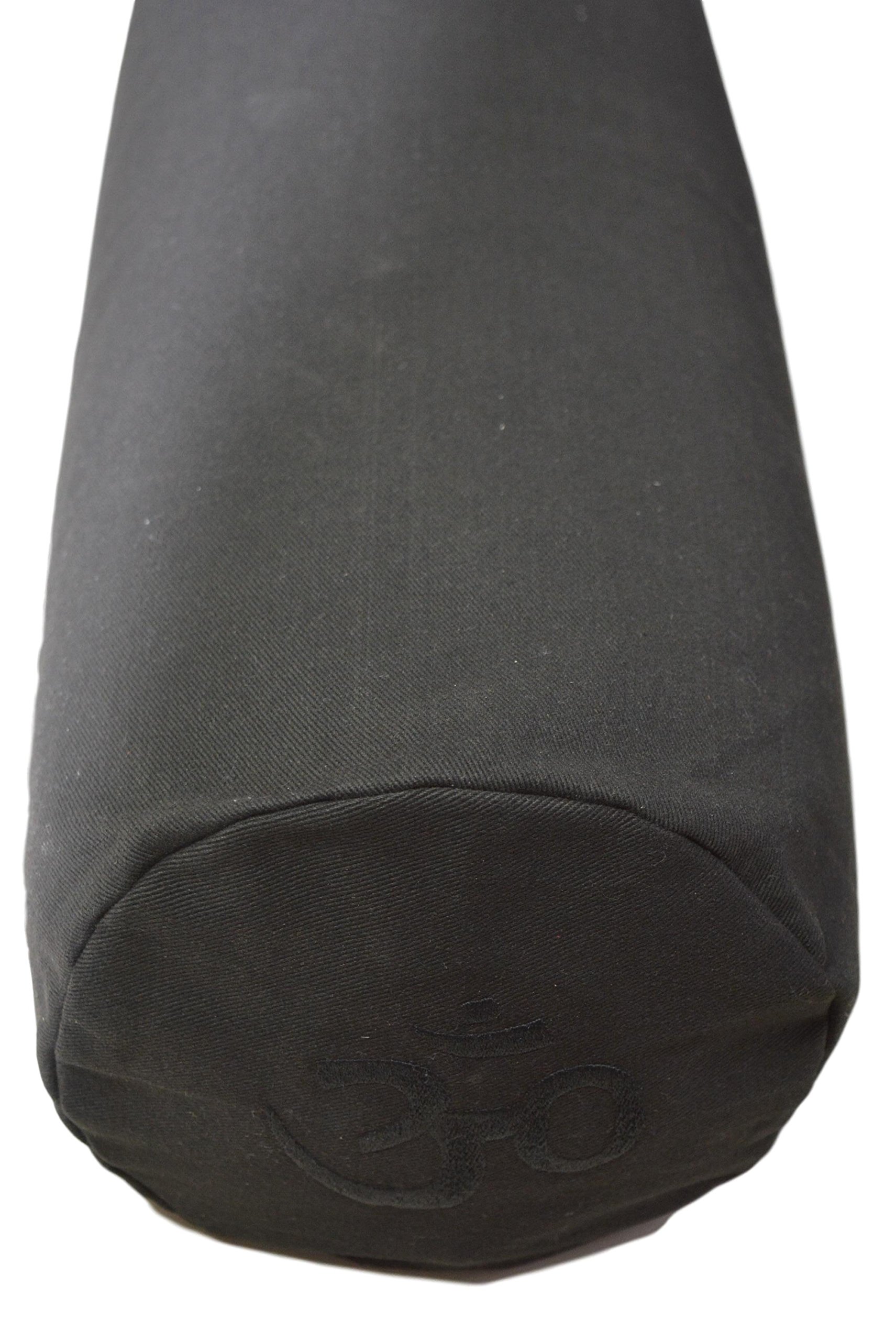 Tvamm-Lifestyle Special - Cuscino a rullo per yoga, 65 x 22 cm (diametro), imbottitura in grano saraceno