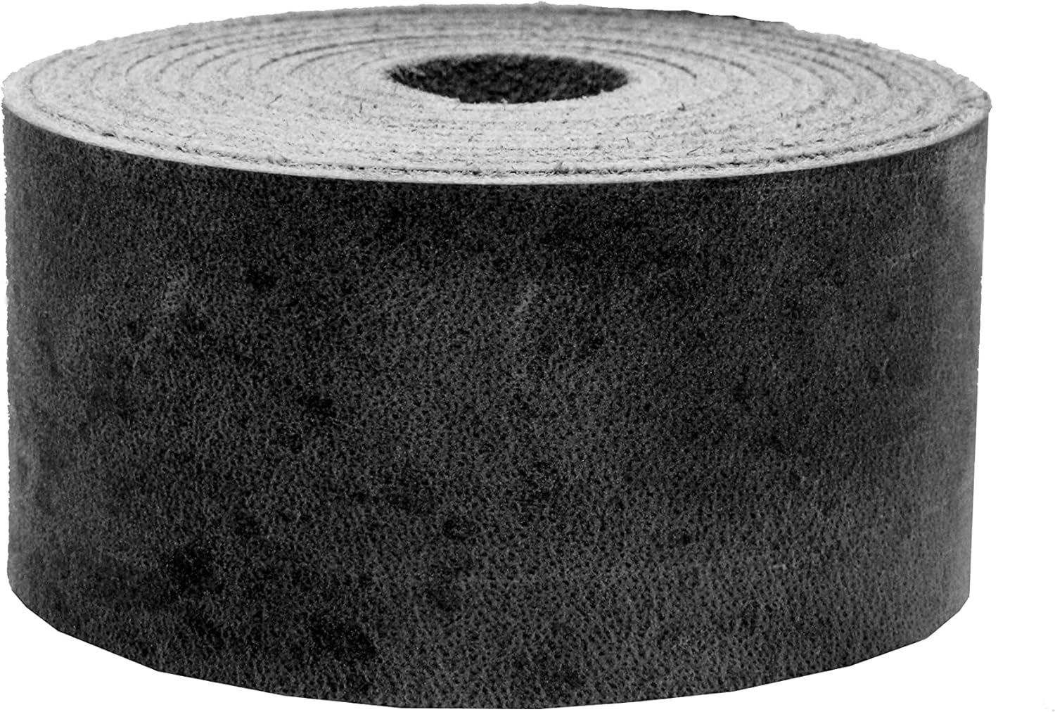 Genuine Leather Strap for Crafts, 1.82.0 MM Thick (45 oz) Black Leather Strips