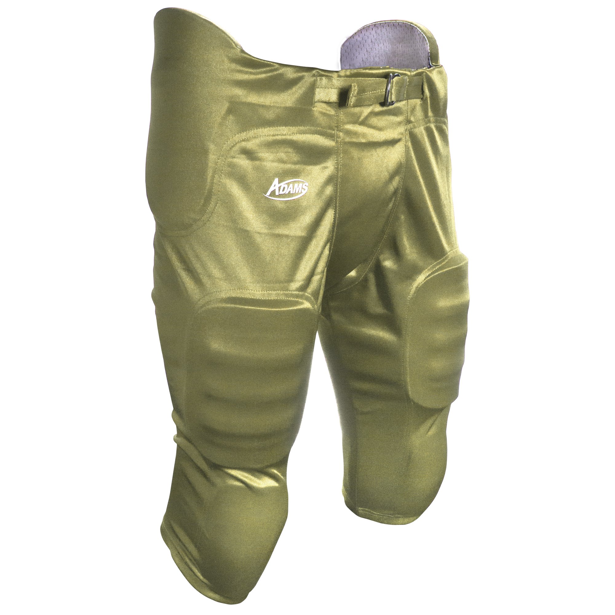 ADAMS USA YPFP-82-S-VG Youth Practice Football Pant with 7-Piece Integrated Pads, Vegas Gold, Small