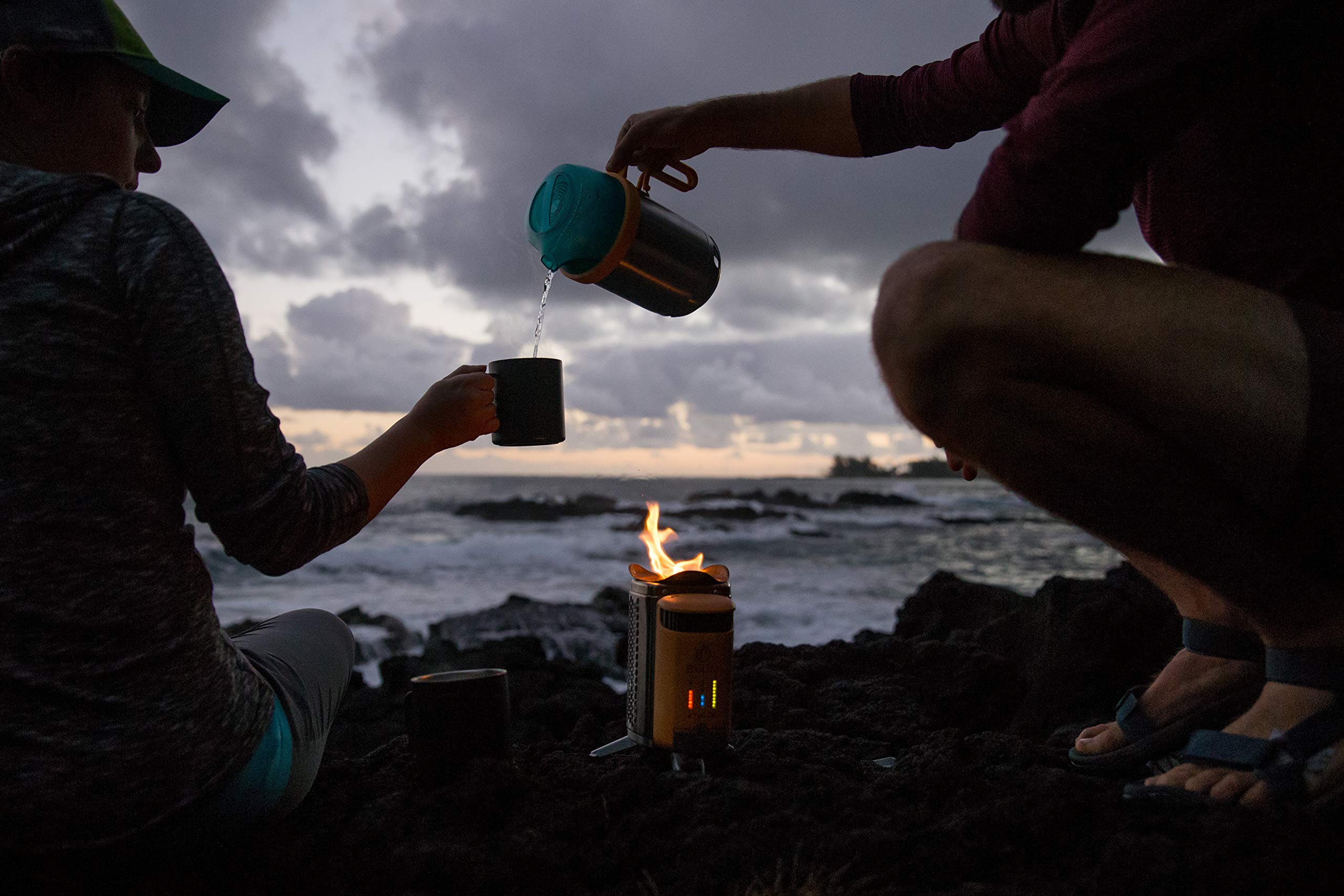 BioLite Campstove Wood Burning Electricity Generating & USB Charging Camp Stove (CampStove