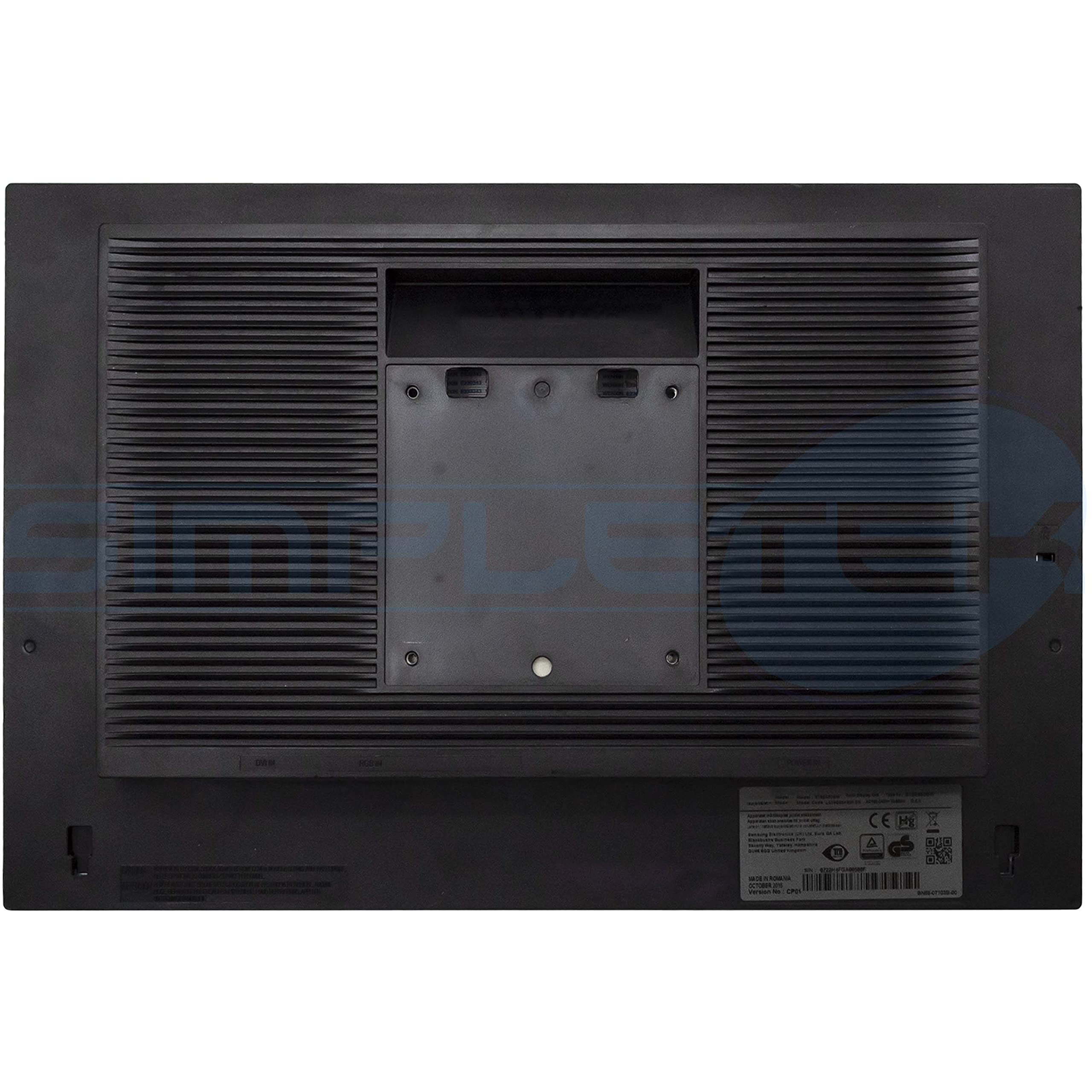 SIMPLETEK - Monitor da 19” TN LED 1440X900px HD 16:10 | Montaggio a parete da 100x100 mm | DVI VGA | Base inclusa (Ricondizionato)