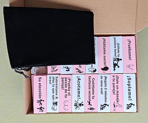 Miniatura 5 de Juego de adultos para parejas Bloques españoles Torre Diversión Noche Fechado Pila Adultos Bloques Juegos para Parejas en Español Board Ages 18+