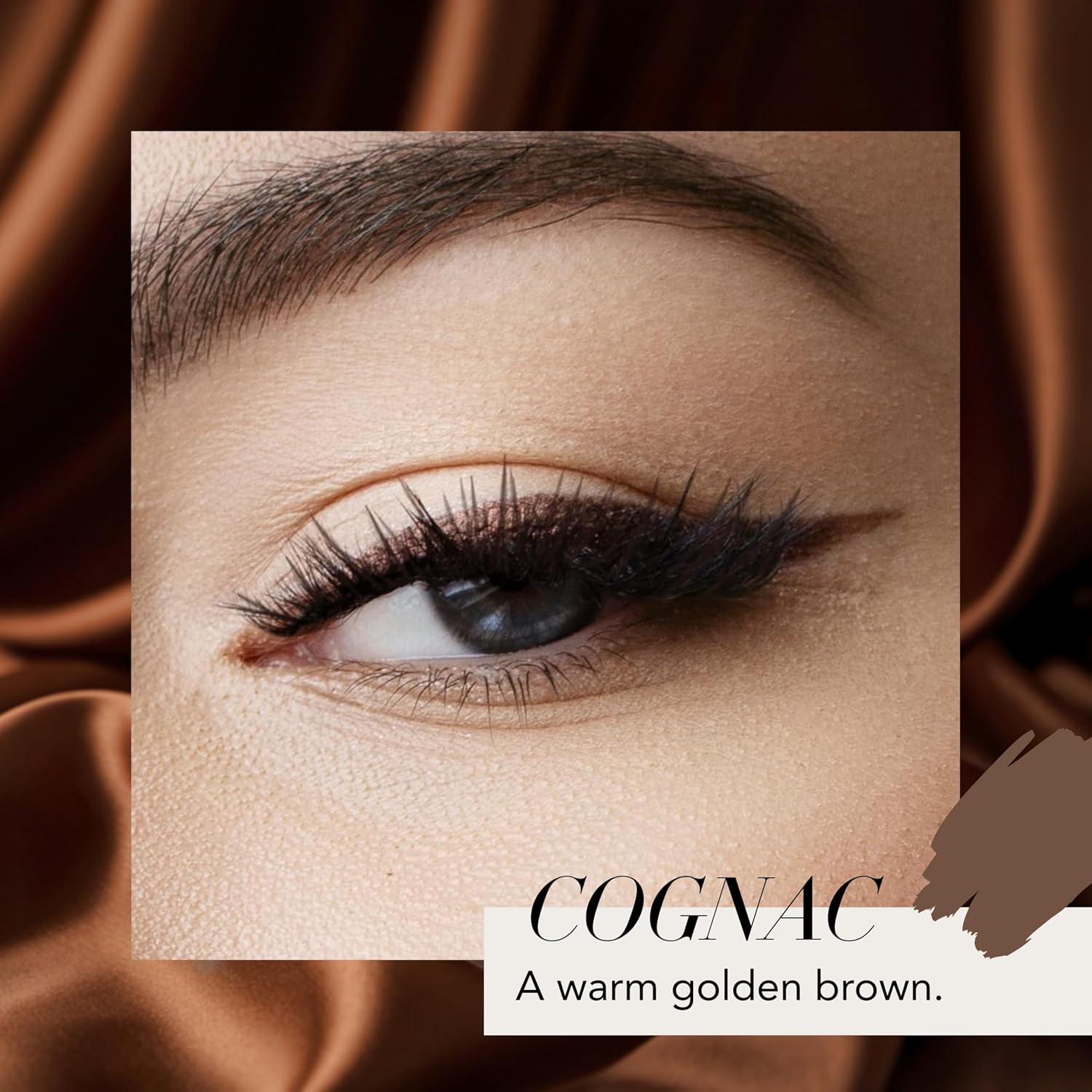 Xtreme Lashes GlideLiner Long Lasting Eye Pencil with Sharpener, Cognac, 0.04 Oz, Waterproof Makeup, Gel Formula, Blendable, Smudge, Fade, & Sweat Proof