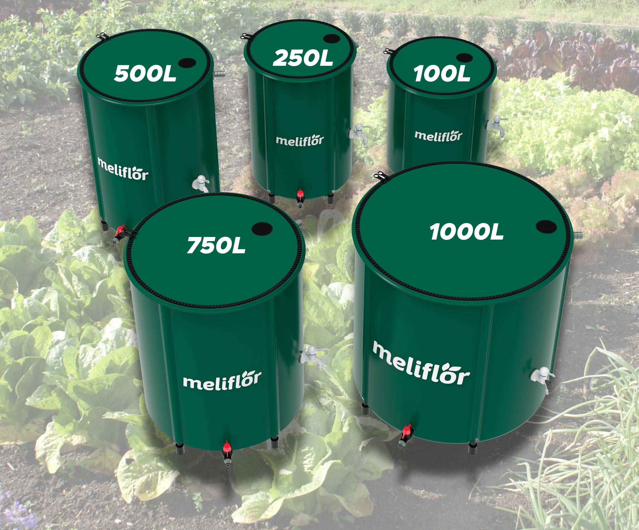 Réservoir Flexible Meliflor pour Stockage d'Eau